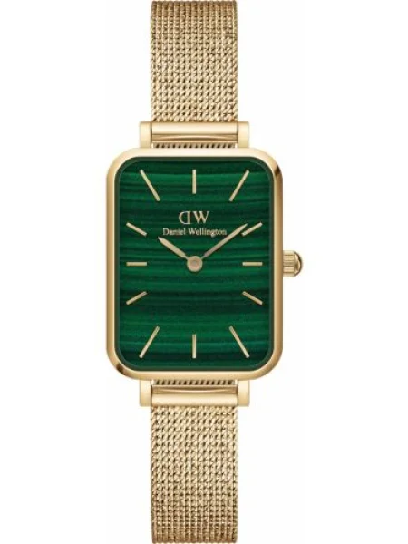 Daniel Wellington óra Quadro sárga női zöld