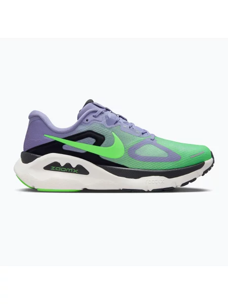 Мъжки обувки за бягане Nike Structure Plus iron purple/off noir-sail/voltage green зелено