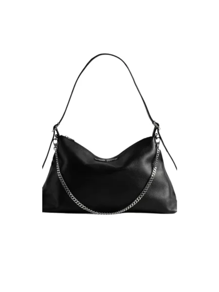 Torebka Zadig & Voltaire skórzana czarna