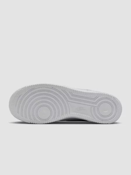 Кожаные кроссовки Nike Air Force 1 белые