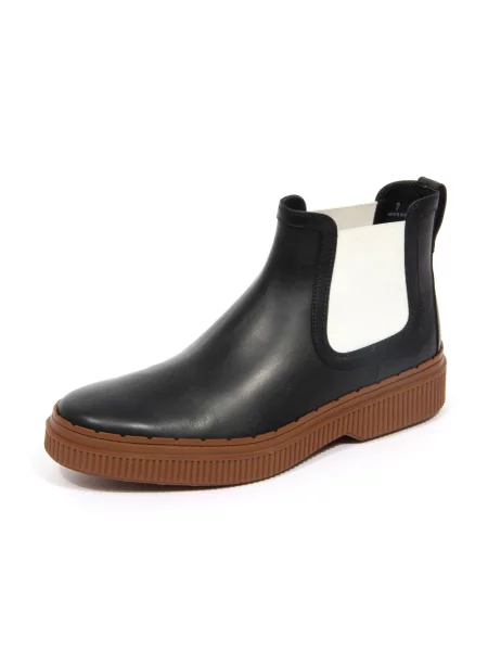 Botki Tod's skórzane czarne