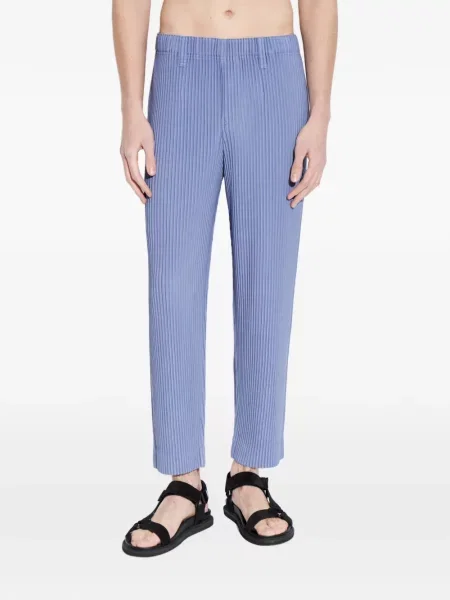 Πλισέ παντελόνι Homme Plissé Issey Miyake μπλε