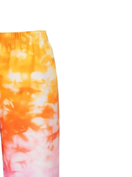 Панталон Casablanca с tie-dye ефект връзки синьо