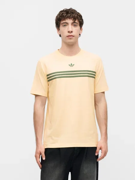 ADIDAS ORIGINALS Majica / tamno zelena žuta