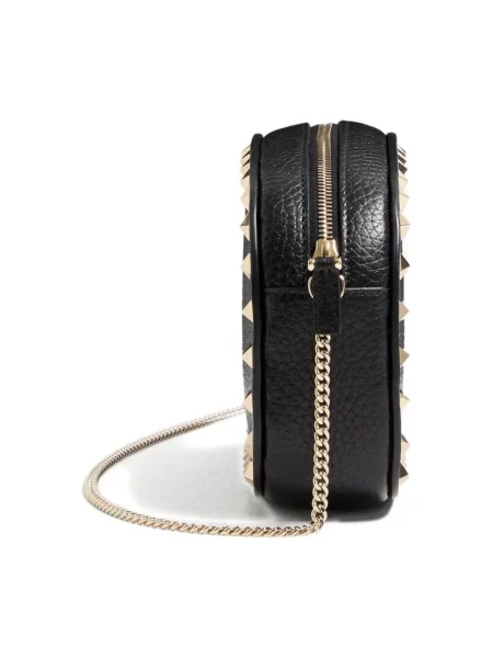 Torebka crossbody Valentino Garavani skórzana czarna