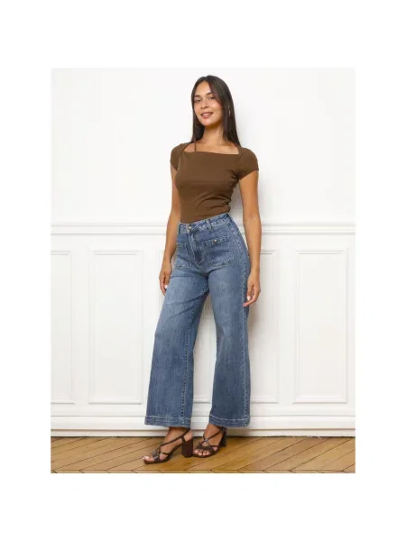 Top La Modeuse maro