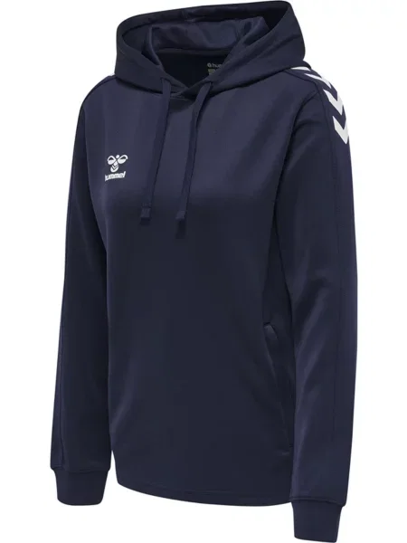 Bluza do piłki ręcznej Hummel Core XK z kapturem niebieska