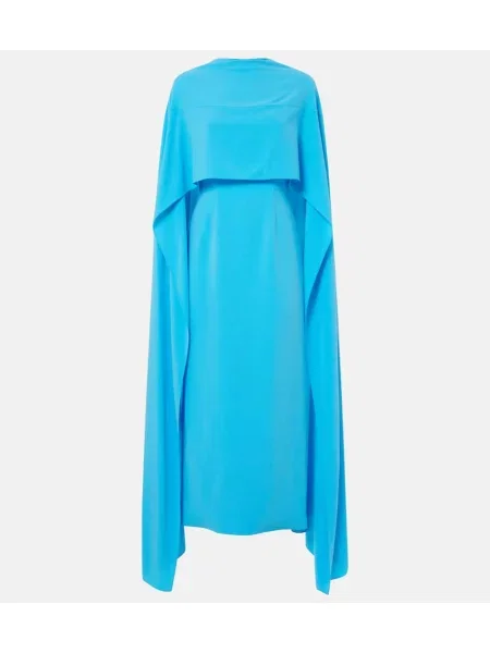 Midi obleka Roksanda modra
