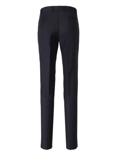 Pantaloni Scabal de lână albastru
