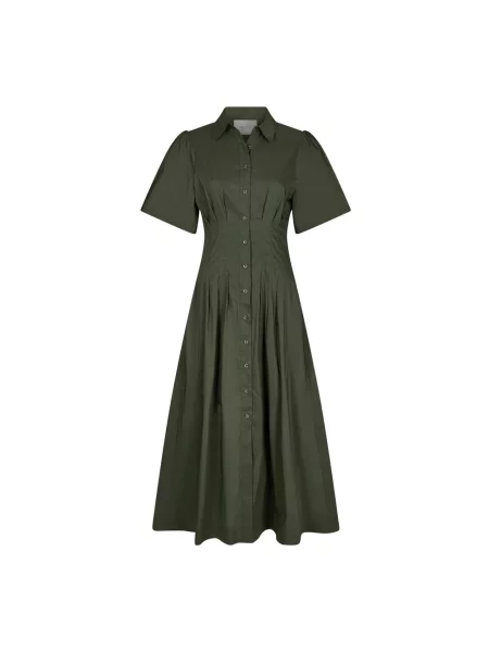 Sukienka koszulowa Neo Noir zielona
