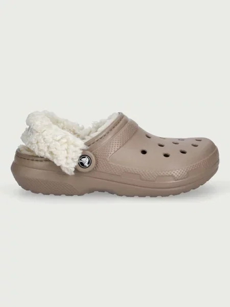 Crocs капці Classic Fleece Lined Clog