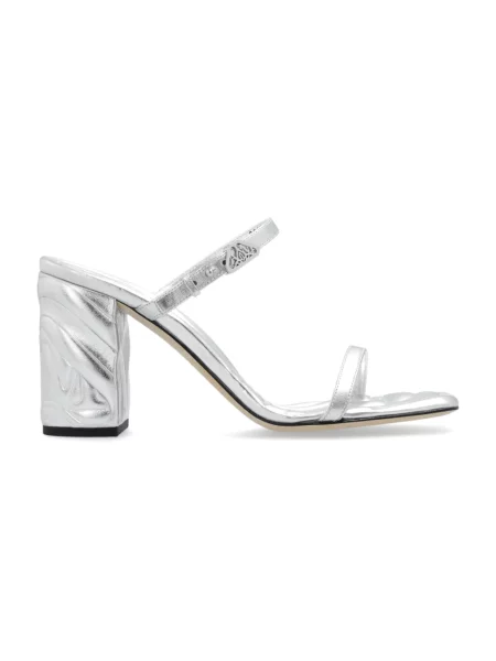 Klapki Alexander Mcqueen szare