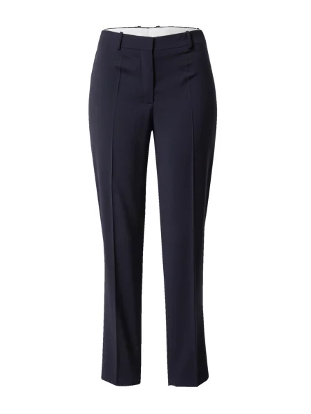 BOSS Black Pantaloni cu dungă TILUNAH noapte albastru