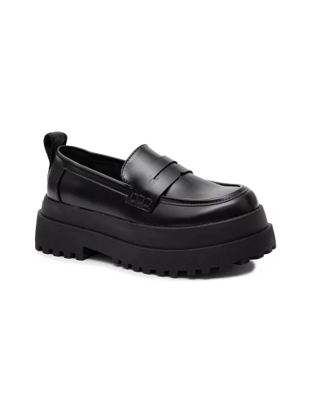 Pantofi loafer Buffalo negru