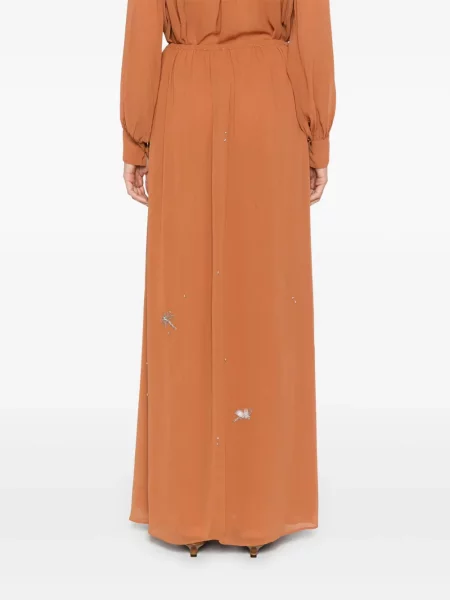 Fustă Forte_forte de cristal maro