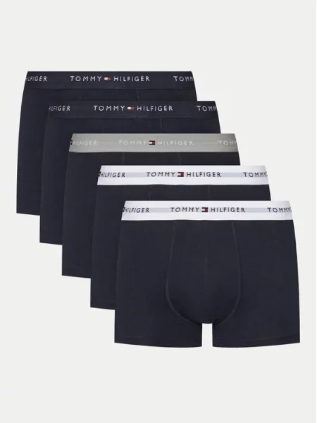 Tommy Hilfiger Underwear Bokserice mornarsko plava / siva / crvena / bijela crna
