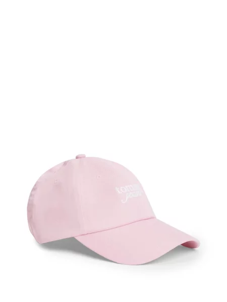Tommy Jeans Czapka z daszkiem Scri różowy