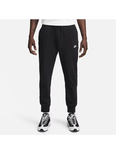 Spodnie Nike Club Knit black/white białe