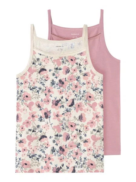 NAME IT Maiou Nostagia Flower / opal / kaki / roz pal bej