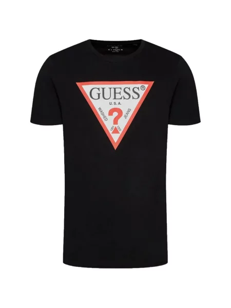 Tricou Guess cu imagine negru