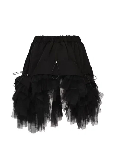 Mini sukňa Noir Kei Ninomiya čierna