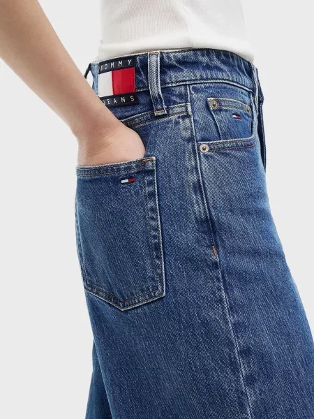 Широкі джинси Tommy Jeans сині