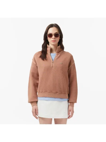 Lacoste толстовка коричнева