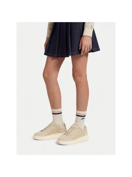 Sneakersy Guess beżowe