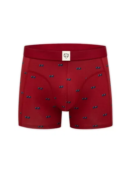 A-dam Boxerky Sunnies námornícka modrá / vodová / žltá / krvavo červená