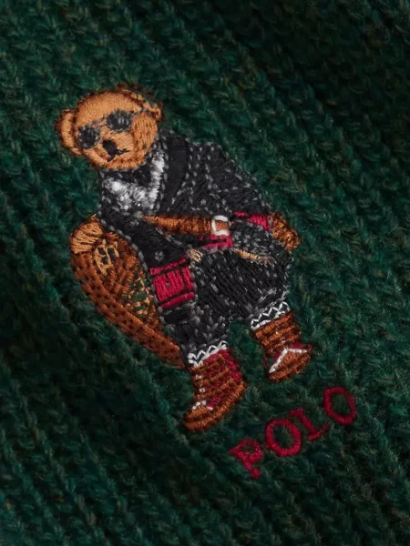 Prugaste hlače Polo Ralph Lauren na rese plava