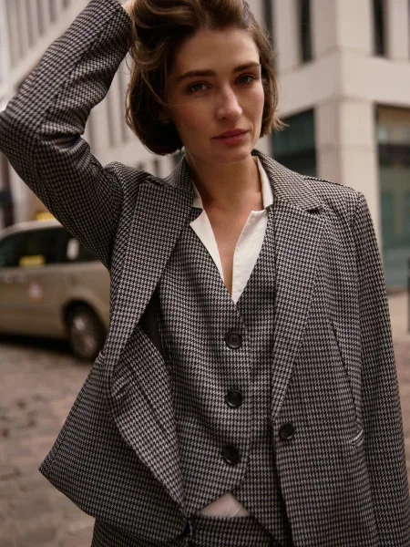 Geacă Marisse alb