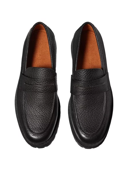Loafersy Zegna čierna
