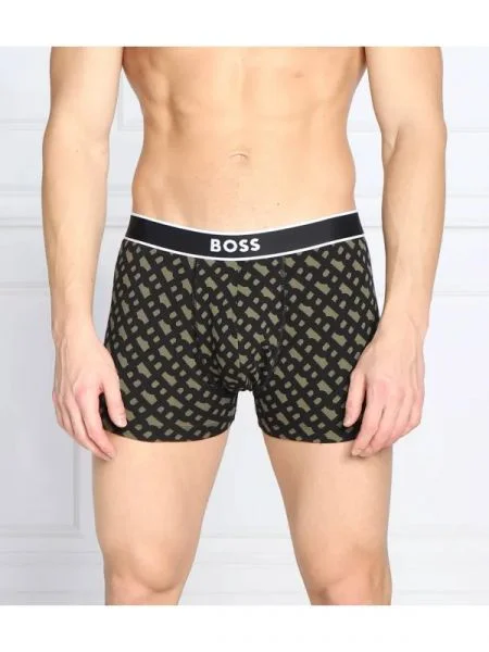 BOSS BLACK Chiloți boxer Trunk 24 Print negru