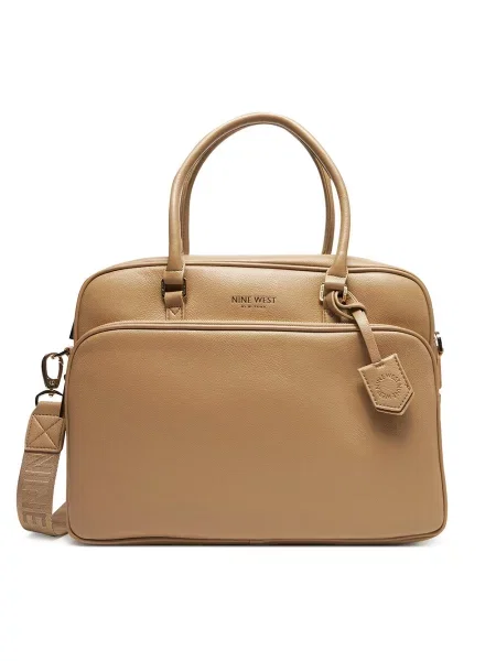 Torba na laptopa Nine West beżowa