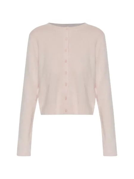 Cardigan Loveshackfancy cu funde roz