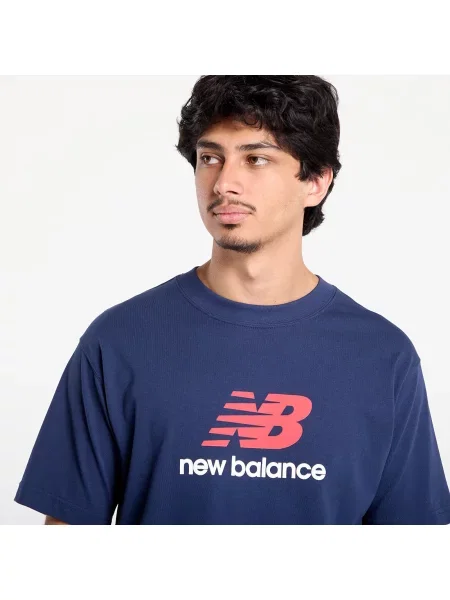 Koszulka New Balance – granatowa niebieska