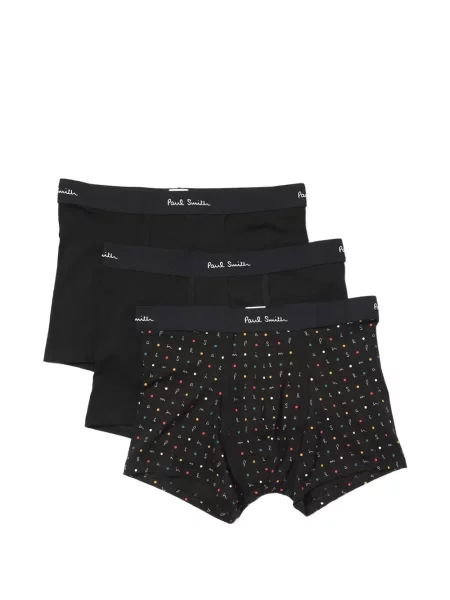 Боксерки Paul Smith с автограф черно