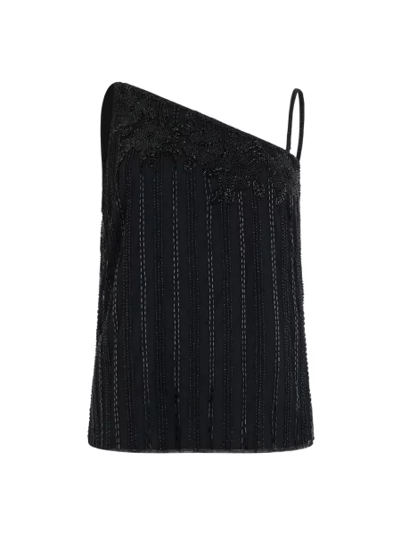 Bluzka Ralph Lauren asymetryczna czarna