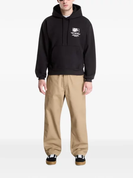 Hanorac cu glugă Vans negru