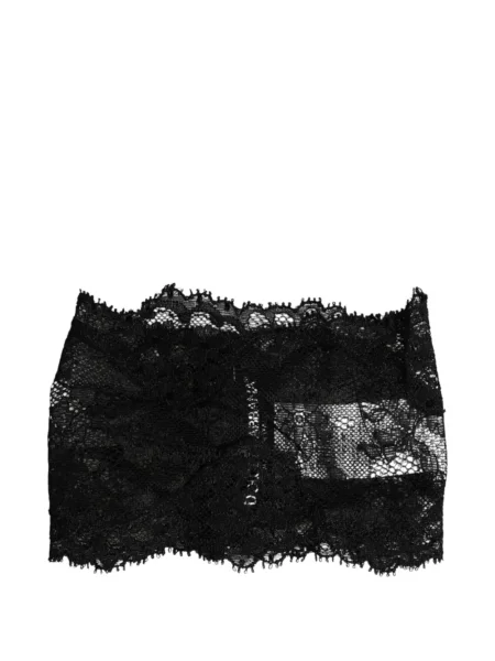 Top Dolce & Gabbana din dantelă negru