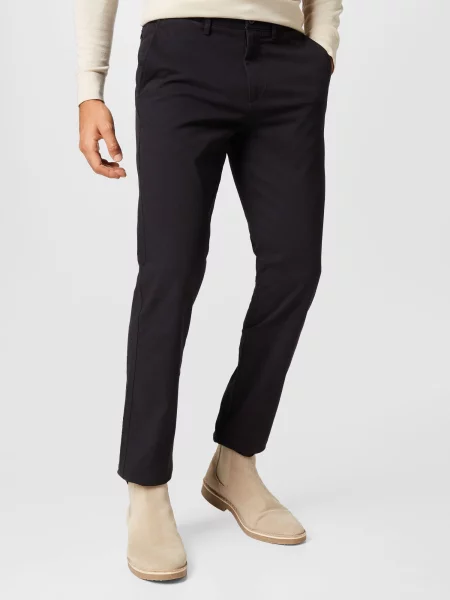 Dockers Pantaloni eleganți negru