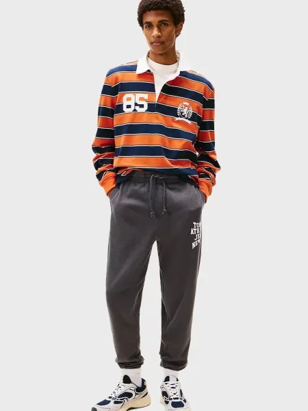 Брюки Tommy Jeans серые