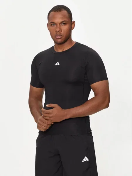 ADIDAS PERFORMANCE Marškinėliai juoda balta