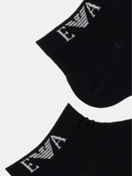 Krátke ponožky Emporio Armani čierna