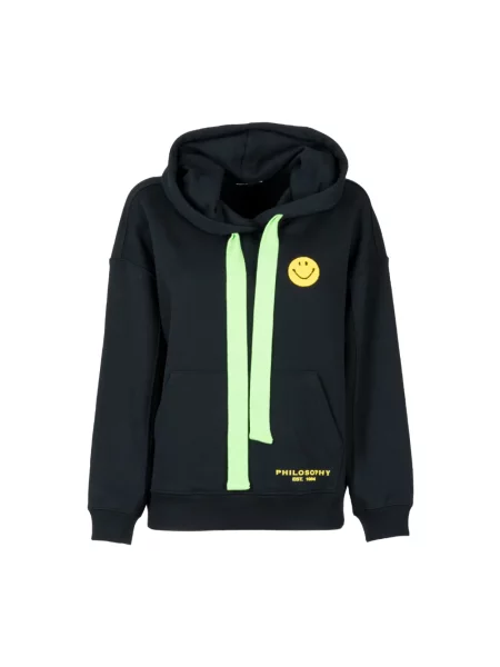 Bluza z kapturem Philosophy Di Lorenzo Serafini z kapturem czarna