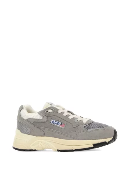 Sneakerși Autry din piele de căprioară gri