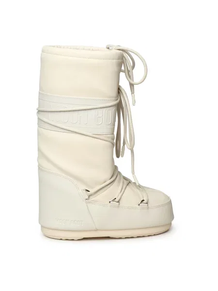 Moon Boot Buty Moon Boots Icon Rubber weiss beżowe