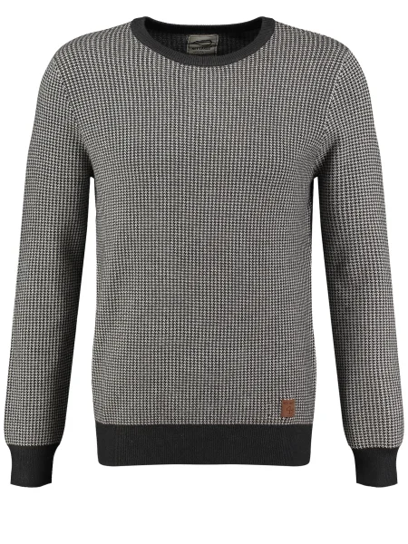 Key Largo Pulover Chelsea gri negru
