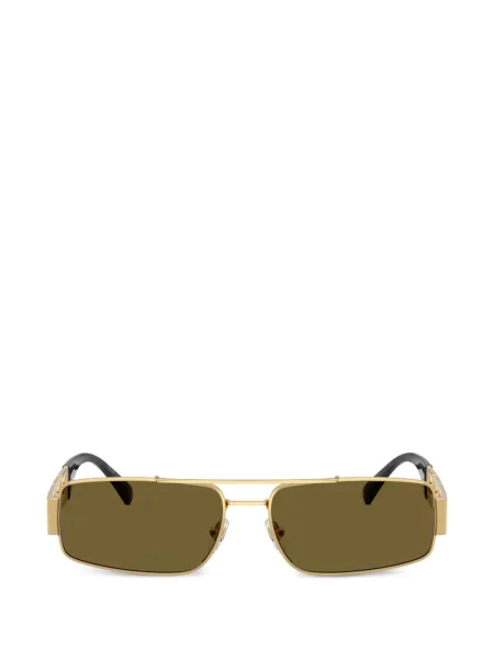 Ochelari de soare Versace Eyewear cu imprimeu geometric auriu