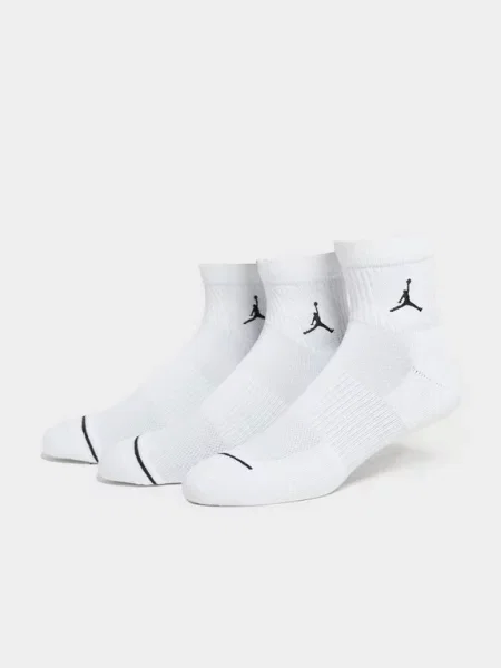 Jordan Ponožky U J Everyday Cush Poly Ankle bílé